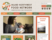 Tablet Screenshot of inwfoodnetwork.org